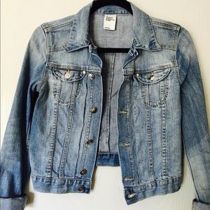 Cropped Denim Jacket